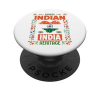 Bandiera indiana costume idea per donne bandiera indiana a tema PopSockets PopGrip Adesivo