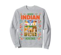 Bandiera Indiana, Idea per Donne, Bandiera Indiana Felpa