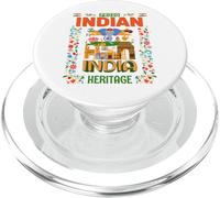 Bandiera indiana, idea per donne, bandiera indiana PopSockets PopGrip per MagSafe