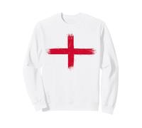 Bandiera Inghilterra Semplice per Expats nel St Georges Day Felpa