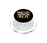 Bandiera Inghilterra Svezia Radici inglesi UK svedesi PopSockets PopGrip per MagSafe