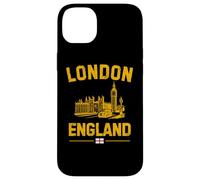 Bandiera inglese di Londra Inghilterra Big Ben Abbazia di Westminster Custodia per iPhone 14 Plus
