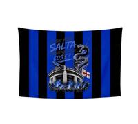 Bandiera Inter 21 Scudetti Neroazzurra, Stendardo Campioni d'Italia 2025/26, Sciarpa Coperta per Tifosi, Dimensione 90x150 cm, Ideale per Stadio e Casa