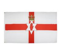 BANDIERA IRLANDA DEL NORD 150x90cm - GRAN BANDIERA IRLANDESE 90 x 150 cm Poliestere leggero - Bandiere - AZ FLAG