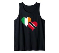 Bandiera Irlanda Trinidad Tobago di Orgoglio Irlandese Trini Canotta