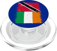 Bandiera Irlanda Trinidad Tobago di Orgoglio Irlandese Trini PopSockets PopGrip per MagSafe