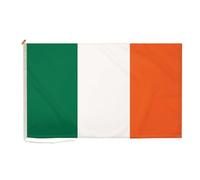 Bandiera irlandese resistente e durevole, 9,6 x 60 cm, con corda e levetta FlagSuperstore
