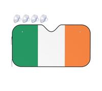 Bandiera irlandese Si tratta di un parasole per parabrezza dell'auto, che non occupa troppo spazio e protegge l'ambiente all'interno dell'auto.