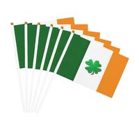Bandiera irlandese Stampa Convenienza Bandiere Portatili Bandiera Decorazione Matrimoni Anniversari Vacanze