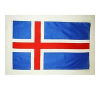 BANDIERA ISLANDA 150x90cm - BANDIERA ISLANDESE 90 x 150 cm - AZ FLAG