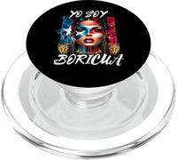 Bandiera ispanica delle donne portoricane Yo Soy Boricua Puerto Rico PopSockets PopGrip per MagSafe