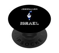 Bandiera Israele Distressed Gerusalemme Orgoglio PopSockets PopGrip Adesivo