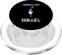 Bandiera Israele Distressed Gerusalemme Orgoglio PopSockets PopGrip per MagSafe