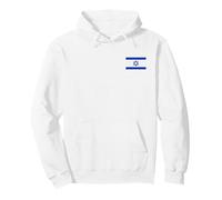 Bandiera Israele Stella ISRAELIANA di David Banner GERUSALEMME TEL Aviv Felpa con Cappuccio