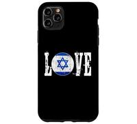 Bandiera israeliana della stella di David I Love Israele Country Pro Jewish Custodia per iPhone 11 Pro Max