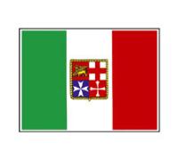Bandiera Italia 16x24 cm. gommata adesiva