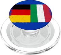 Bandiera Italia Germania per Tedesco Italiano Italo-tedeschi PopSockets PopGrip per MagSafe