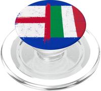 Bandiera Italia Inghilterra di Tifosi Rugby Italiani Inglesi PopSockets PopGrip per MagSafe
