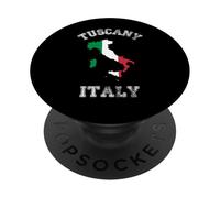 Bandiera Italia invecchiata Toscana Pride PopSockets PopGrip Adesivo