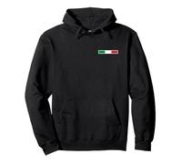 Bandiera Italia Italia Patrimonio Famiglia Italiano Felpa con Cappuccio