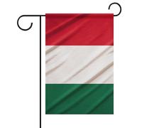 Bandiera Italia Primavera Estate Giardino Bandiere 12x18 Double Face per Esterni, Bandiere stagionali all'aperto & Banner per patio, cortile, terrazza, veranda, giardino, terrazza, balcone, prato