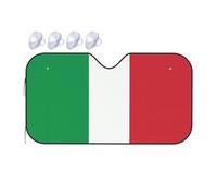Bandiera Italia Si tratta di un parasole per parabrezza dell'auto, che non occupa troppo spazio e protegge l'ambiente all'interno dell'auto.