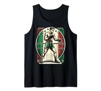 Bandiera Italiana Amante Della Squadra Di Pugilato - Canotta Vintage Boxe Italia - Unisex Adulti - Nero - Small - Senza Maniche - Tank Top