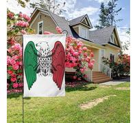 Bandiera italiana Aquila bifacciale 28x40 pollici decorazione per esterni