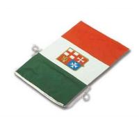 BANDIERA ITALIANA IN STOFFA MARINA MERCANTILE BARCA ITALIA NAUTICA