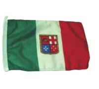 BANDIERA ITALIANA NAUTICA IN STAMIGNA POLIESTERE ROBUSTA CON CORDINO IN NYLON