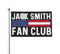Bandiera Jacks Fan Club per camera per ragazzi, doppia faccia, bandiere popolari, banner esterno per casa, 9,1 x 1,5 m, arazzo Jacks Fan Club, dormitorio