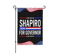 Bandiera Josh-Shapiro 2026 Shapiro per il governatore della Pennsylvania, decorazione per la casa, bar, giardino, 12x18 pollici