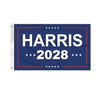 Bandiera Kamala Harris 2028 3x5 piedi per interni ed esterni Bandiere Kamala Harris For The People per giardino, prato, cortile, arredamento per la casa (01)