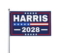 Bandiera Kamala Harris-2028 Harris-2028 Per il Presidente Bandiere 3x5 Cartelli da giardino Striscioni da giardino