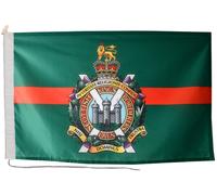 Bandiera King's Own Scottish Borderers British Army con corda e...