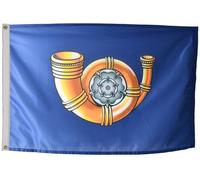 Bandiera King's Own Yorkshire Light Infantry British Army 3'x2' - SOLO DUE