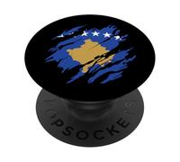 Bandiera kosovara del Kosovo PopSockets PopGrip Adesivo