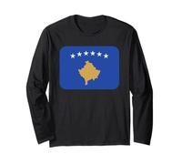 Bandiera Kosovo Maglia a Manica