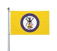 Bandiera La Tribù Apache Mescalero Poliestere Garden Flag Colore Vivido Bannière Per Parata Activités Sportives Giardino 3X5Ft