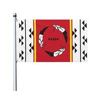 Bandiera La Tribù Karuk Della California Colore Vivido Garden Flag Decor Bandiere Pirata Per Raduni Parata Marce 3X5Ft