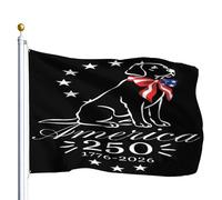 Bandiera Labrador Retriever America's 250th Anniversary 90x150cm