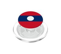Bandiera laotiana del Laos PopSockets PopGrip per MagSafe