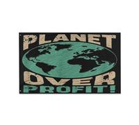 Bandiera Le Persone Prima Del Profitto Durevole Garden Flag Poliestere Bandiere Pirata Per Activités Sportives Marce Interno 3X5Ft