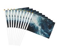 Bandiera leggera con scritta "Within the Tides", per feste, eventi, decorazione, parata, attività sportiva, facile da montare