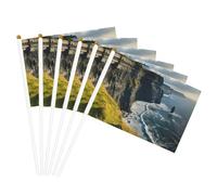 Bandiera leggera con stampa di Clare The Cliffs della contea di Irlanda all'aperto bandiere per feste eventi anniversario decorazione varie occasioni