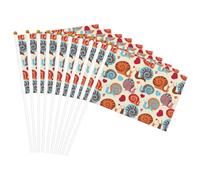 Bandiera leggera con stampa di lumaca carina, leggera, per feste, eventi, decorazione, parata, attività sportiva, facile da montare