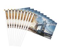 Bandiera leggera con stampa storica del ponte della torre storica di Londra, bandiere leggere, feste, eventi, anniversari, decorazione varie occasioni