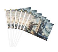 Bandiera leggera con stampa storica del ponte della torre storica di Londra, bandiere leggere, feste, eventi, anniversari, decorazione varie occasioni