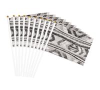 Bandiera leggera con stampa tribale grigia per feste, eventi, anniversari, varie occasioni