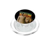 Bandiera Leone di Giuda Imperatore Etiope Haile Selassie Rasta PopSockets PopGrip per MagSafe